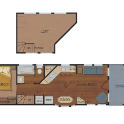 The Gold Dust; 1 bedroom w/Loft