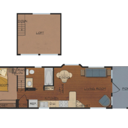 The Gold Rush; 1 bedroom w/Loft